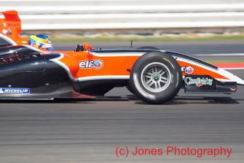 © Jones Photography 2011. World Series Renault – Silverstone, Sunday 21st August 2011. Formula Renault 3.5. Robert Wickens - Carlin. Digital Reference 0154DSC04669