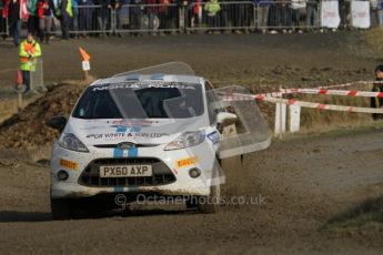 © North One Sport Ltd 2011 / Octane Photographic Ltd 2011. 12th November 2011 Wales Rally GB, WRC SS13 Sweet Lamb. Alistair Fisher and Daniel Barritt in their Ford Fiesta. Digital Ref : 0199lw7d0224