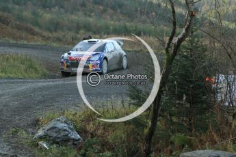 © North One Sport Ltd 2011 / Octane Photographic Ltd 2011. 12th November 2011 Wales Rally GB, WRC SS17 Myherin. Digital Ref : 0198cb1d9328