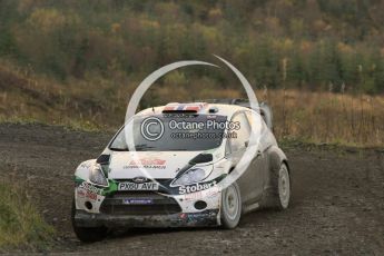 © North One Sport Ltd 2011 / Octane Photographic Ltd 2011. 12th November 2011 Wales Rally GB, WRC SS17 Myherin. Digital Ref : 0198cb1d9366