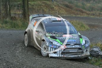 © North One Sport Ltd 2011 / Octane Photographic Ltd 2011. 12th November 2011 Wales Rally GB, WRC SS17 Myherin. Digital Ref : 0198cb1d9641