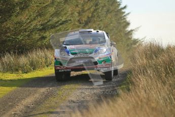 © North One Sport Ltd 2011 / Octane Photographic Ltd 2011. 13th November 2011 Wales Rally GB, WRC SS21 Halfway. Jari-Matti Latvala and Miikka Antilla in their Ford Fiesta RS WRC, Digital Ref : 0200CB1D9692