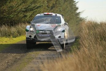 © North One Sport Ltd 2011 / Octane Photographic Ltd 2011. 13th November 2011 Wales Rally GB, WRC SS21 Halfway. Matthew Wilson and Scott Martin in their Ford Fiesta RS WRC. Digital Ref : 0200CB1D9723