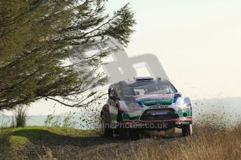 © North One Sport Ltd 2011 / Octane Photographic Ltd 2011. 13th November 2011 Wales Rally GB, WRC SS21 Halfway. Jari-Matti Latvala and Miikka Antilla in their Ford Fiesta RS WRC, Digital Ref : 0200LW7D8647