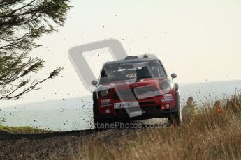 © North One Sport Ltd 2011 / Octane Photographic Ltd 2011. 13th November 2011 Wales Rally GB, WRC SS21 Halfway. Kris Meeke and Paul nagle in their Mini John Cooper Works. Digital Ref : 0200LW7D8696