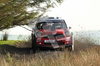 © North One Sport Ltd 2011 / Octane Photographic Ltd 2011. 13th November 2011 Wales Rally GB, WRC SS21 Halfway. Dani Sordo and Carlos Del Barrio in their Mini John Cooper Works. Digital Ref : 0200LW7D8772