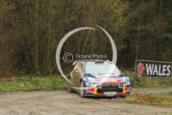 © North One Sport Ltd 2011 / Octane Photographic Ltd 2011. 11th November 2011 Wales Rally GB, WRC SS7 Dyfnant. Digital Ref :