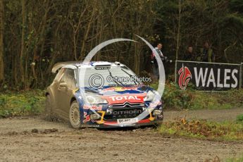 © North One Sport Ltd 2011 / Octane Photographic Ltd 2011. 11th November 2011 Wales Rally GB, WRC SS7 Dyfnant. Digital Ref :