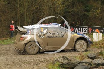 © North One Sport Ltd 2011 / Octane Photographic Ltd 2011. 11th November 2011 Wales Rally GB, WRC SS7 Dyfnant. Digital Ref :