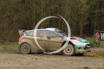 © North One Sport Ltd 2011 / Octane Photographic Ltd 2011. 11th November 2011 Wales Rally GB, WRC SS7 Dyfnant. Digital Ref :