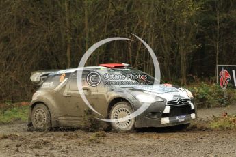 © North One Sport Ltd 2011 / Octane Photographic Ltd 2011. 11th November 2011 Wales Rally GB, WRC SS7 Dyfnant. Digital Ref :