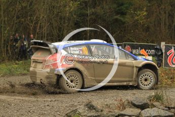 © North One Sport Ltd 2011 / Octane Photographic Ltd 2011. 11th November 2011 Wales Rally GB, WRC SS7 Dyfnant. Digital Ref :