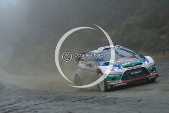 © North One Sport Ltd 2011 / Octane Photographic Ltd 2011. 11th November 2011 Wales Rally GB, WRC SS9 Dyfi East. Digital Ref :