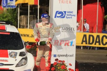 © North One Sport Ltd.2011/Octane Photographic Ltd. WRC Germany – Final Podium - Sunday 21st August 2011. Ott Tanak - Ford Fiesta S2000.Digital Ref : 0153CB1D6272
