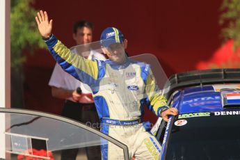 © North One Sport Ltd.2011/Octane Photographic Ltd. WRC Germany – Final Podium - Sunday 21st August 2011. Frederic Miclotte - Ford Fiesta RS WRC. Digital Ref : 0153CB1D6288