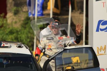 © North One Sport Ltd.2011/Octane Photographic Ltd. WRC Germany – Final Podium - Sunday 21st August 2011. Petter Solberg - Citroen DS3 WRC. Digital Ref : 0153CB1D6348