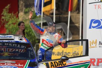 © North One Sport Ltd.2011/Octane Photographic Ltd. WRC Germany – Final Podium - Sunday 21st August 2011. Mikko Hirvonen - Ford Fiesta RS WRC. Digital Ref : 0153CB1D6352