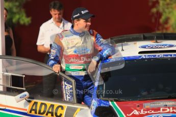 © North One Sport Ltd.2011/Octane Photographic Ltd. WRC Germany – Final Podium - Sunday 21st August 2011. Miikka Anttila - Ford Fiesta RS WRC. Digital Ref : 0153CB1D6527
