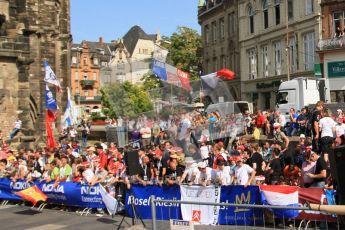 © North One Sport Ltd.2011/Octane Photographic Ltd. WRC Germany – Final Podium - Sunday 21st August 2011. Digital Ref : 0153CB7D0687