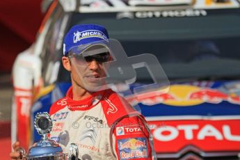 © North One Sport Ltd.2011/Octane Photographic Ltd. WRC Germany – Final Podium - Sunday 21st August 2011. Julien Ingrassia (Citroen). Digital Ref : 0153LW7D0019