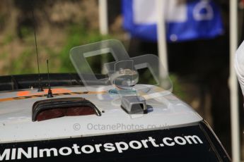 © North One Sport Ltd.2011/Octane Photographic Ltd. WRC Germany – Final Podium - Sunday 21st August 2011. Mini John Cooper works with 3rd place trophy. Digital Ref : 0153LW7D0052