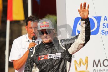 © North One Sport Ltd.2011/Octane Photographic Ltd. WRC Germany – Final Podium - Sunday 21st August 2011. Kimi Raikkonen - Citroen DS3 WRC. Digital Ref : 0153LW7D0073