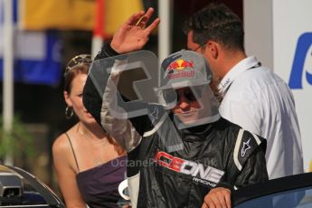 © North One Sport Ltd.2011/Octane Photographic Ltd. WRC Germany – Final Podium - Sunday 21st August 2011. Kimi Raikkonen - Citroen DS3 WRC. Digital Ref : 0153LW7D0079