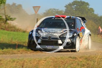 © North One Sport Ltd.2011/Octane Photographic Ltd. WRC Germany – Shakedown stage Thursday 18th August 2011, Kimi Raikkonen/Kaj Lindstrom, Citroen DS3 WRC. Digital Ref : 0147CB7D0204