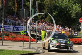 © North One Sport Ltd.2011/Octane Photographic Ltd. WRC Germany – SS19 - Circus Maximus - Sunday 21st August 2011. Digital Ref : 0152LW7D0153