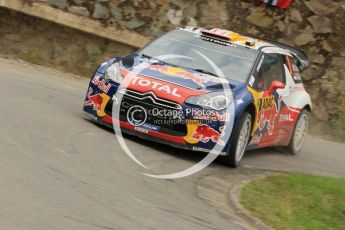 © North One Sport Ltd.2011/Octane Photographic Ltd. WRC Germany – SS3 - Moselland I - Friday 19th August 2011, Sebastien Loeb/Daniel Elena, Citroen DS3 WRC. Digital Ref : 0148CB1D4647