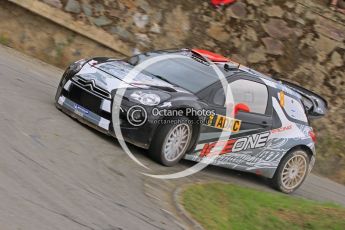 © North One Sport Ltd.2011/Octane Photographic Ltd. WRC Germany – SS3 - Moselland I - Friday 19th August 2011, Kimi Raikkonen'Kaj Lindstrom, Citroen DS3 WRC. Digital Ref : 0148CB1D4713