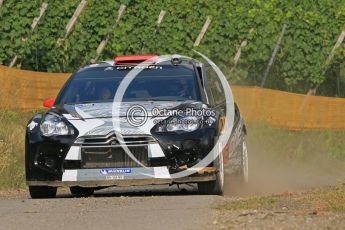 © North One Sport Ltd.2011/Octane Photographic Ltd. WRC Germany – SS6 - Moselland II - Friday 19th August 2011, Kimi Raikkonen/Kaj Lindstrom, Citroen DS3 WRC. Digital Ref : 0149CB1D5077