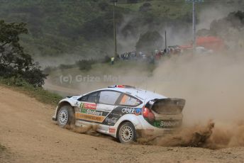 © Grize Motorsport 2011. WRC Portugal. Mads digging in. Digital Ref : 0048cam10652