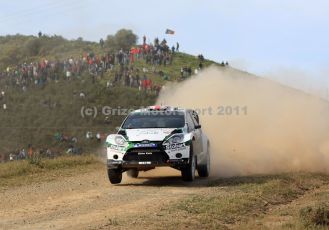 © Grize Motorsport 2011. WRC Portugal. Mat flies. Digital Ref : 0048cam11212