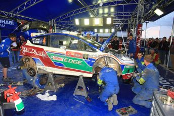 © Grize Motorsport 2011. WRC Portugal. Service actvity. Digital Ref : 0048cam11348