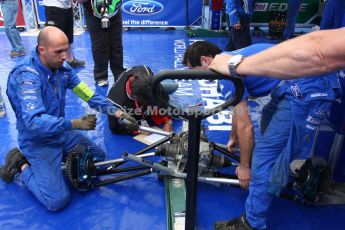 © Grize Motorsport 2011. WRC Portugal. Mikko rear transmission unit. Digital Ref : 0048img_8274