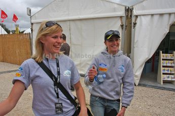 © Grize Motorsport 2011. WRC Portugal. Becca and Molly. Digital Ref : 0048img_8303