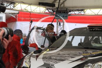 © North One Sport Limited 2011/Octane Photographic Ltd. 2011 WRC Sweden Hagfors service stage, Thursday 10th February 2011, Kaj Lindstrom, Citroen DS3 WRC, Ice One Racing. Digital ref : 0127LW7D8302