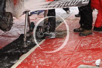 © North One Sport Limited 2011/Octane Photographic Ltd. 2011 WRC Sweden Hagfors service stage, Thursday 10th February 2011, Kimi Raikkonen, Citroen DS3 WRC, Ice One Racing. Digital ref : 0127LW7D8317