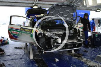 © North One Sport Limited 2011/Octane Photographic Ltd. 2011 WRC Sweden Hagfors service stage, Thursday 10th February 2011. Digital ref : 0127LW7D8340