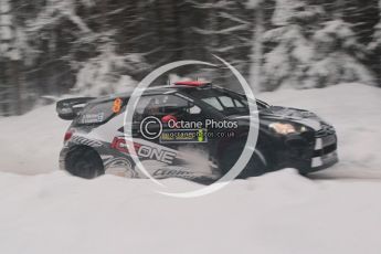 © North One Sport Limited 2011/Octane Photographic Ltd. 2011 WRC Sweden shakedown stage, Thursday 10th February 2011, Kimi Raikkonen/Kaj Lindstrom, Citroen DS3 WRC - Ice One Racing. Digital ref : 0126CB1D0169