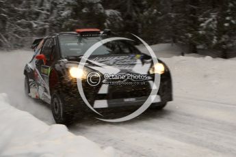 © North One Sport Limited 2011/Octane Photographic Ltd. 2011 WRC Sweden shakedown stage, Thursday 10th February 2011, Kimi Raikkonen/Kaj Lindstrom, Citroen DS3 WRC - Ice One Racing. Digital ref : 0126LW7D8132