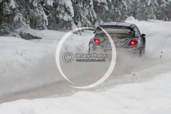 © North One Sport Limited 2011/Octane Photographic Ltd. 2011 WRC Sweden shakedown stage, Thursday 10th February 2011, Kimi Raikkonen/Kaj Lindstrom, Citroen DS3 WRC - Ice One Racing. Digital ref : 0126LW7D8272