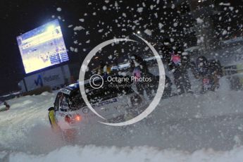 © North One Sport Ltd.2011/ Octane Photographic Ltd.2011. WRC Sweden SS1 Karlstad Arena Super Special, Thursday 10th February 2011. Digital ref : 0139LW7D8491