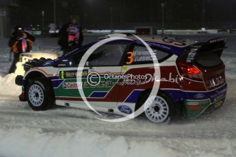 © North One Sport Ltd.2011/ Octane Photographic Ltd.2011. WRC Sweden SS1 Karlstad Arena Super Special, Thursday 10th February 2011. Digital ref : 0139LW7D8561