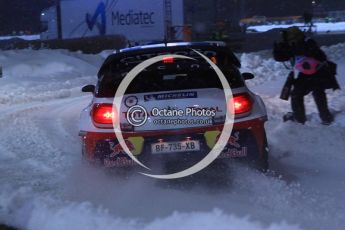 © North One Sport Ltd.2011/ Octane Photographic Ltd.2011. WRC Sweden SS1 Karlstad Arena Super Special, Thursday 10th February 2011, Sebastien Loeb/Daniel Elena, Citroen DS3 WRC. Digital ref : 0139LW7D8573
