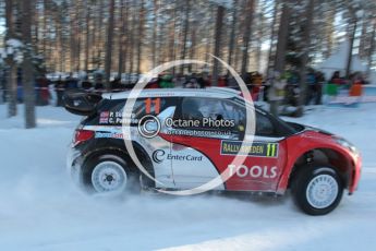 © North One Sport Limited 2011/Octane Photographic. 2011 WRC Sweden SS10 Fredericksberg, Saturday 12th February 2011. Digital ref : 0142CB1D7268