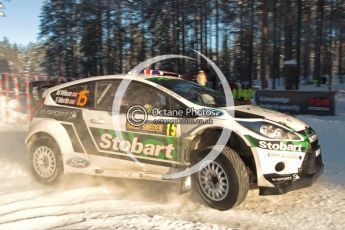 © North One Sport Limited 2011/Octane Photographic. 2011 WRC Sweden SS10 Fredericksberg, Saturday 12th February 2011. Digital ref : 0142CB1D7370