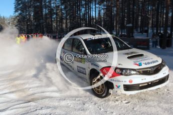 © North One Sport Limited 2011/Octane Photographic. 2011 WRC Sweden SS10 Fredericksberg, Saturday 12th February 2011. Digital ref : 0142CB1D7423