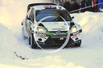 © North One Sport Limited 2011/Octane Photographic. 2011 WRC Sweden SS10 Fredericksberg, Saturday 12th February 2011. Digital ref : 0142LW7D8888